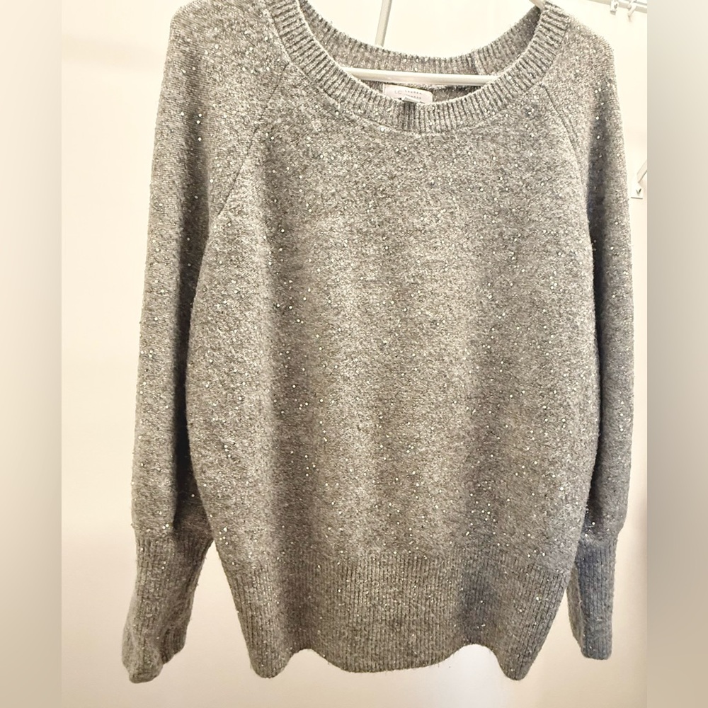Sparkly Silver Sweater